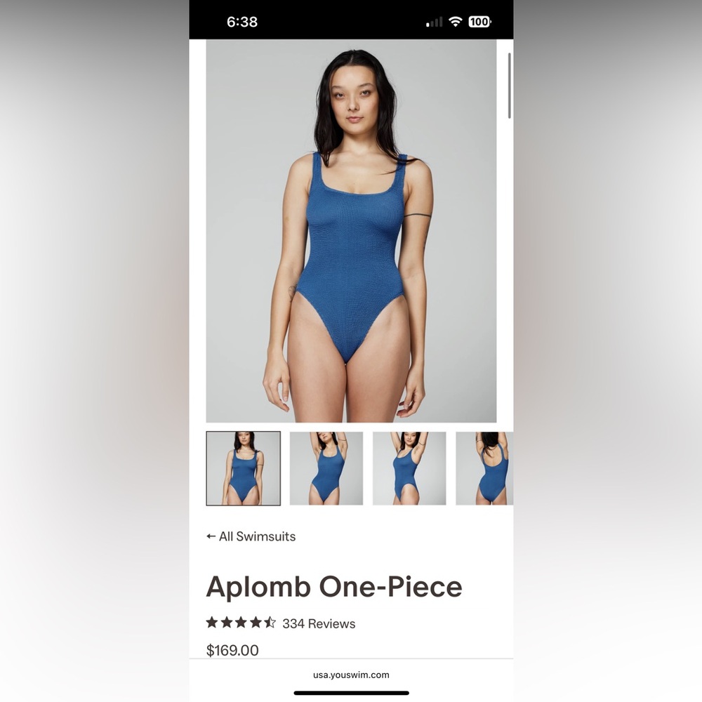 YouSwim Aplomb one piece
